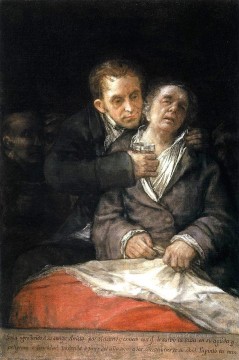 Goya Atendido por el Doctor Arrieta Francisco de Goya Pinturas al óleo